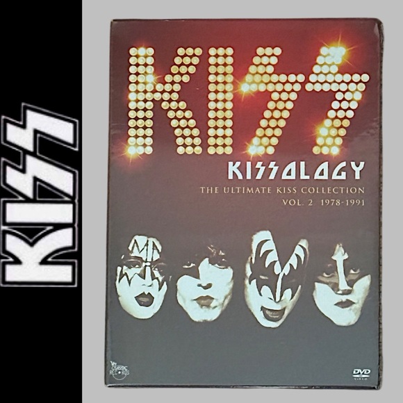 NEW SEALED Kiss Kissology Vol 2. 1978-1991 The Ultimate Collection DVD Bundle - Picture 2 of 8